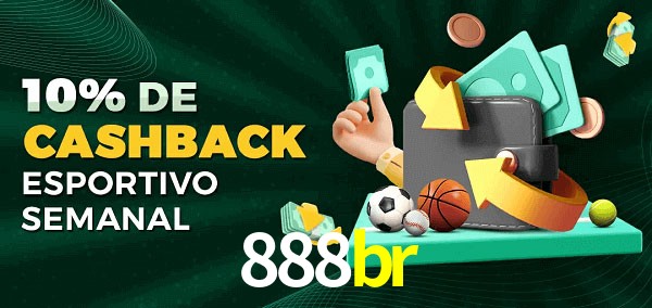 10% de bônus de cashback na 888br